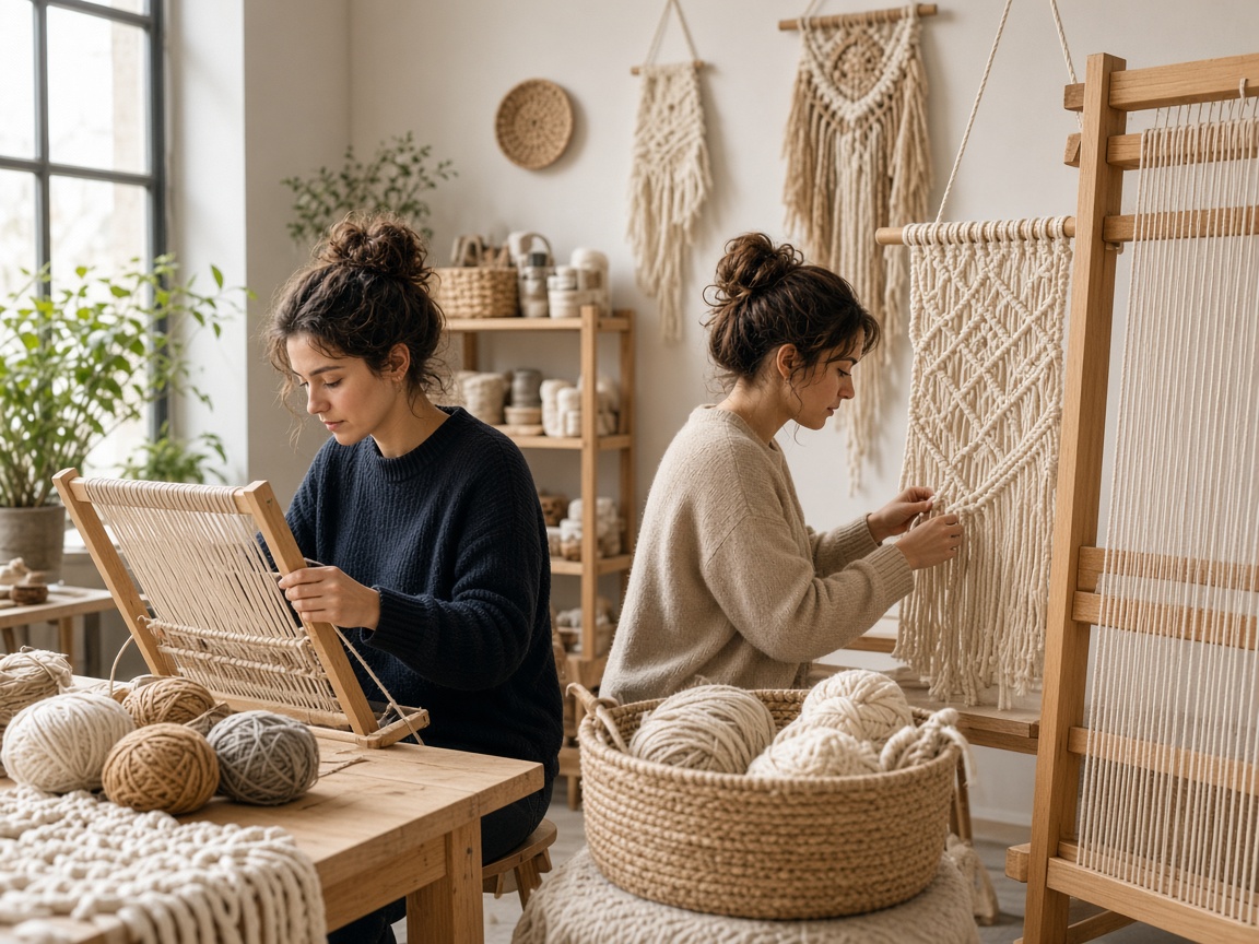 Open studio at Macrame Mintcrest